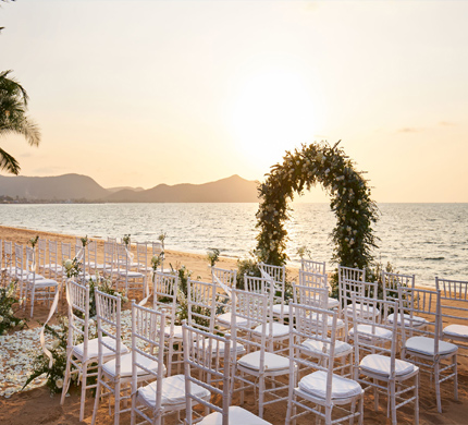 wedding sea sand sun resort and villas
